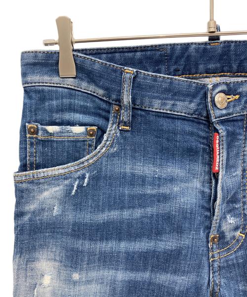 DSQUARED2（ディースクエアード）DSQUARED2 (ディースクエアード) デニムパンツ インディゴ サイズ:46の古着・服飾アイテム