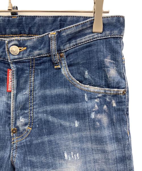 DSQUARED2（ディースクエアード）DSQUARED2 (ディースクエアード) デニムパンツ インディゴ サイズ:46の古着・服飾アイテム
