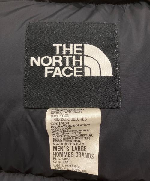 THE NORTH FACE（ザ ノース フェイス）THE NORTH FACE (ザ ノース フェイス) ダウンジャケット レッド×ブラック サイズ:Lの古着・服飾アイテム
