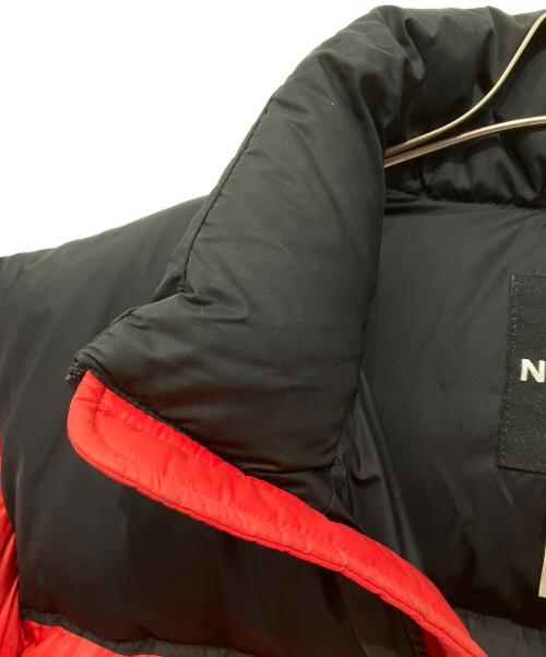 THE NORTH FACE（ザ ノース フェイス）THE NORTH FACE (ザ ノース フェイス) ダウンジャケット レッド×ブラック サイズ:Lの古着・服飾アイテム