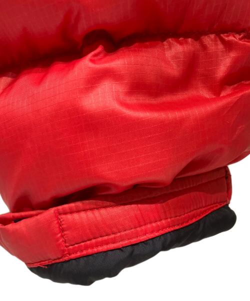 THE NORTH FACE（ザ ノース フェイス）THE NORTH FACE (ザ ノース フェイス) ダウンジャケット レッド×ブラック サイズ:Lの古着・服飾アイテム