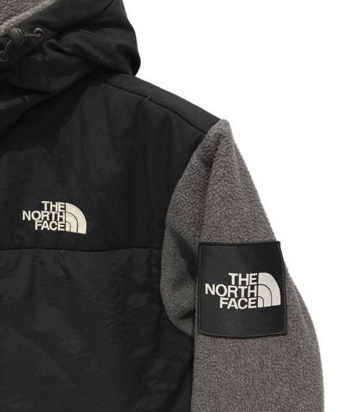 THE NORTH FACE（ザ ノース フェイス）THE NORTH FACE (ザ ノース フェイス) デナリフーディフリースジャケット グレー×ブラック サイズ:Lの古着・服飾アイテム