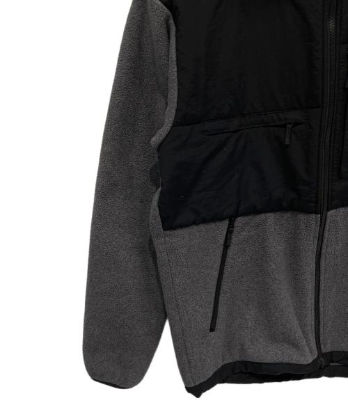 THE NORTH FACE（ザ ノース フェイス）THE NORTH FACE (ザ ノース フェイス) デナリフーディフリースジャケット グレー×ブラック サイズ:Lの古着・服飾アイテム