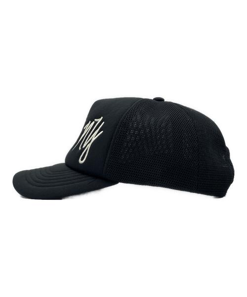 stussy（ステューシー）stussy (ステューシー) メッシュキャップ NY ny ブラック サイズ:OSの古着・服飾アイテム