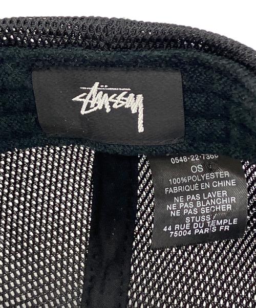 stussy（ステューシー）stussy (ステューシー) メッシュキャップ NY ny ブラック サイズ:OSの古着・服飾アイテム
