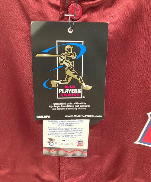 Majestic（マジェスティック）Majestic (マジェスティック) スタジャン ロサンゼルス・エンゼルス #17 大谷翔平 ボルドー サイズ:Mの古着・服飾アイテム