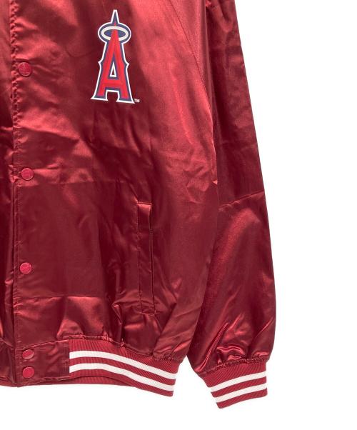 Majestic（マジェスティック）Majestic (マジェスティック) スタジャン ロサンゼルス・エンゼルス #17 大谷翔平 ボルドー サイズ:Mの古着・服飾アイテム
