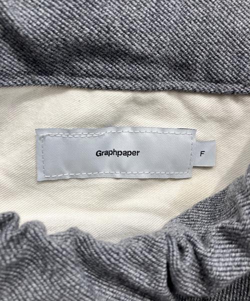 Graphpaper（グラフペーパー）Graphpaper (グラフペーパー) シェフパンツ Colorfast Denim Chef Pants グレー サイズ:Fの古着・服飾アイテム
