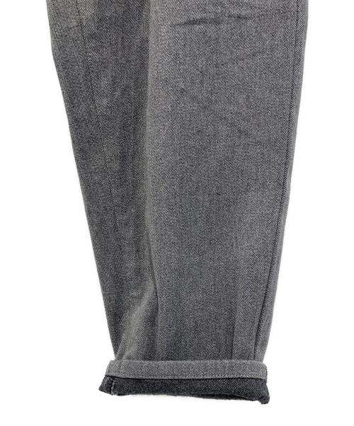 Graphpaper（グラフペーパー）Graphpaper (グラフペーパー) シェフパンツ Colorfast Denim Chef Pants グレー サイズ:Fの古着・服飾アイテム