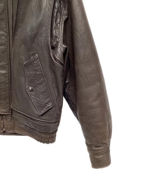 Golden Bear（ゴールデンベア）Golden Bear (ゴールデンベア) レザージャケット ブラウン サイズ:38の古着・服飾アイテム