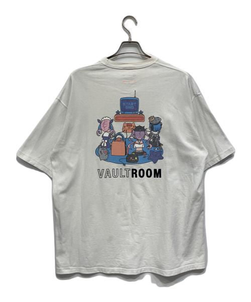 VAULTROOM（ボルトルーム）VAULTROOM (ボルトルーム) STARTEND 半袖カットソー ホワイト サイズ:XLの古着・服飾アイテム