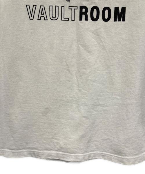 VAULTROOM（ボルトルーム）VAULTROOM (ボルトルーム) STARTEND 半袖カットソー ホワイト サイズ:XLの古着・服飾アイテム