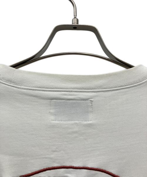 MAYO（メイヨー）MAYO (メイヨー) 半袖カットソー ホワイト サイズ:Lの古着・服飾アイテム