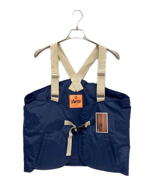 ZANTER（ザンター）ZANTER (ザンター) フィールドベスト ブルー×グレー サイズ:不明 未使用品の古着・服飾アイテム