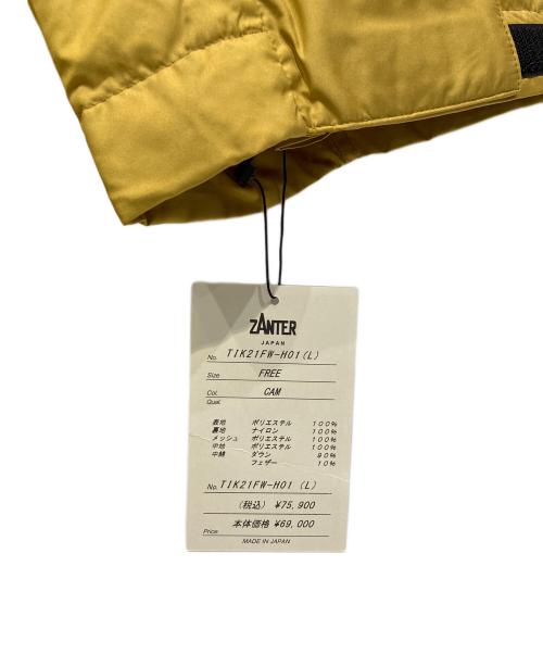 ZANTER（ザンター）ZANTER (ザンター) 半纏ロングダウン カーキ サイズ:FREE 未使用品の古着・服飾アイテム