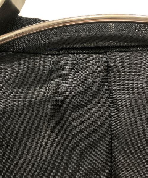 COMME des GARCONS HOMME（コムデギャルソン オム）COMME des GARCONS HOMME (コムデギャルソン オム) ムラ染めストライプレーヨンジャケット 98AW・田中期・田中オム ブラック サイズ:Mの古着・服飾アイテム