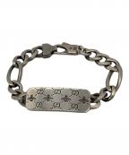 GUCCIグッチ）の古着「CG Bee Engraved Bracelet」｜シルバー