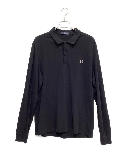 FRED PERRY（フレッドペリー）FRED PERRY (フレッドペリー) ポロシャツ ブラック サイズ:XLの古着・服飾アイテム