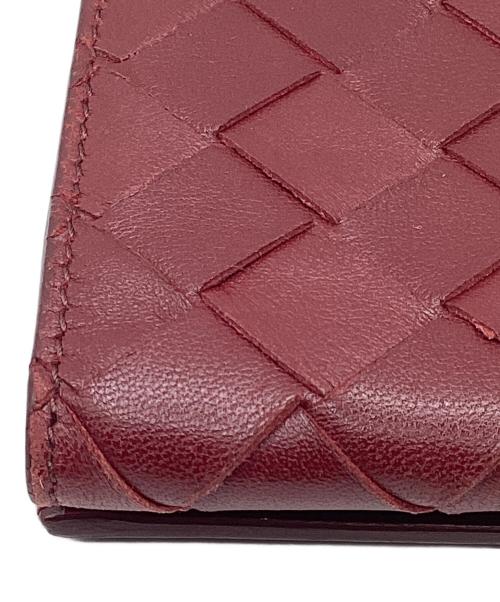 BOTTEGA VENETA（ボッテガベネタ）BOTTEGA VENETA (ボッテガベネタ) 長財布 ボルドーの古着・服飾アイテム
