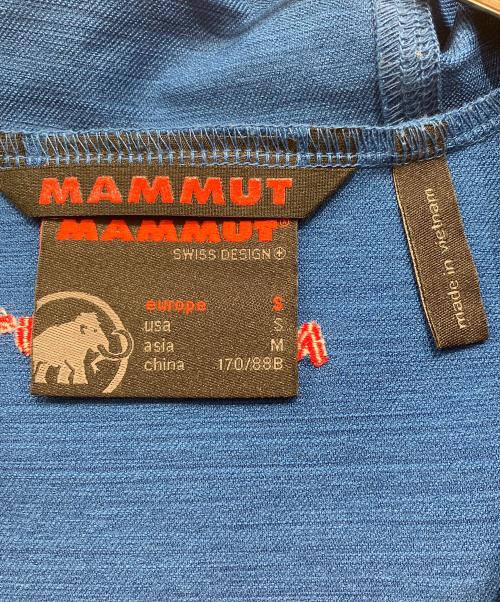 MAMMUT（マムート）MAMMUT (マムート) マウンテンパーカー ブルー サイズ:Sの古着・服飾アイテム