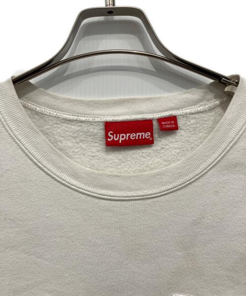 SUPREME（シュプリーム）SUPREME (シュプリーム) Kanji Logo Crewneck ホワイト サイズ:XLの古着・服飾アイテム