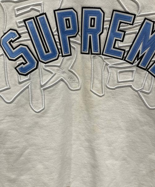 SUPREME（シュプリーム）SUPREME (シュプリーム) Kanji Logo Crewneck ホワイト サイズ:XLの古着・服飾アイテム