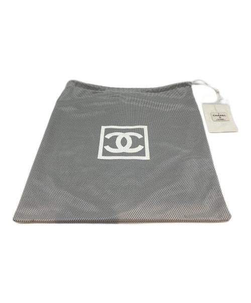 CHANEL（シャネル）CHANEL (シャネル) リザード型押しショルダーバッグ ブラックの古着・服飾アイテム