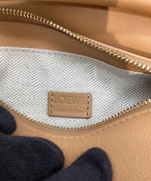 LOEWE（ロエベ）LOEWE (ロエベ) パズルエッジバッグスモール ブラウン×ブラックの古着・服飾アイテム