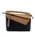 LOEWE（ロエベ）の古着「パズルエッジバッグスモール」｜ブラウン×ブラック