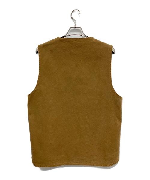 CarHartt（カーハート）CarHartt (カーハート) リバーシブルベスト ブラウン×ネイビー サイズ:Mの古着・服飾アイテム