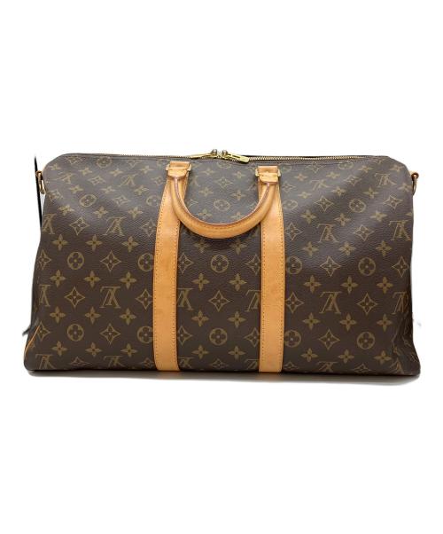 LOUIS VUITTON（ルイ ヴィトン）LOUIS VUITTON (ルイ ヴィトン) キーポル・バンドリエール45 ブラウンの古着・服飾アイテム