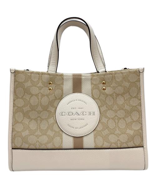 COACH（コーチ）COACH (コーチ) トートバッグ ベージュの古着・服飾アイテム