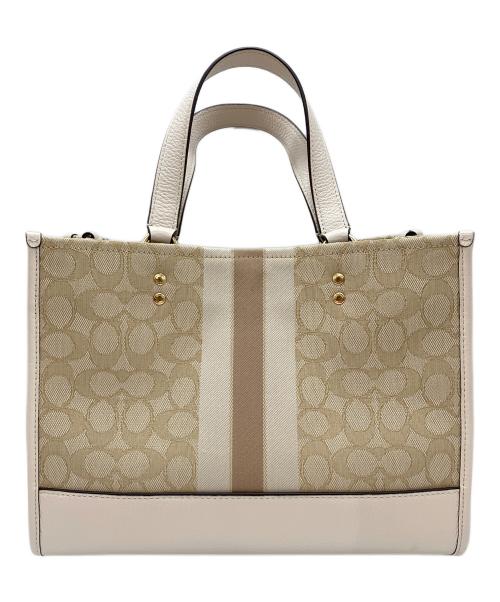COACH（コーチ）COACH (コーチ) トートバッグ ベージュの古着・服飾アイテム