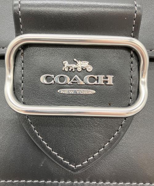 COACH（コーチ）COACH (コーチ) モーガンスクエアクロスボディバッグ ブラックの古着・服飾アイテム