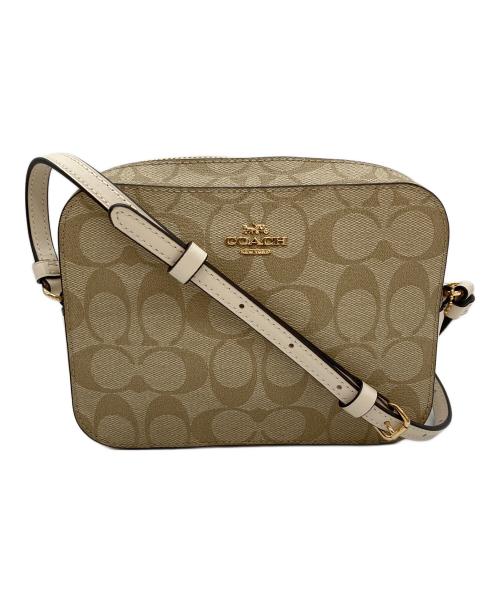 COACH（コーチ）COACH (コーチ) ショルダーバッグ ベージュの古着・服飾アイテム