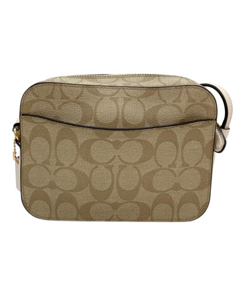 COACH（コーチ）COACH (コーチ) ショルダーバッグ ベージュの古着・服飾アイテム