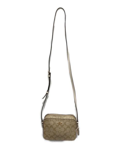 COACH（コーチ）COACH (コーチ) ショルダーバッグ ベージュの古着・服飾アイテム