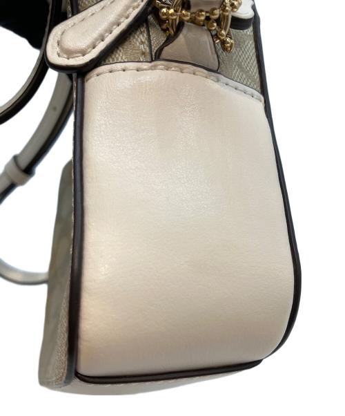COACH（コーチ）COACH (コーチ) ショルダーバッグ ベージュの古着・服飾アイテム