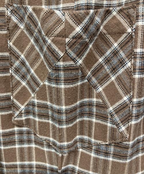 HER LIP TO（ハーリップトゥ）HER LIP TO (ハーリップトゥ) 長袖ワンピース ブラウン サイズ:Mの古着・服飾アイテム