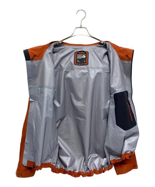 MOUNTAIN HARD WEAR（マウンテンハードウェア）MOUNTAIN HARD WEAR (マウンテンハードウェア) トレイルバースゴアテックスジャケット オレンジ サイズ:Lの古着・服飾アイテム