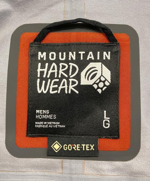 MOUNTAIN HARD WEAR（マウンテンハードウェア）MOUNTAIN HARD WEAR (マウンテンハードウェア) トレイルバースゴアテックスジャケット オレンジ サイズ:Lの古着・服飾アイテム