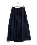 TAO COMME des GARCONSタオ コムデギャルソン）の古着「ワイドパンツ」｜ブラック