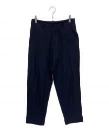 Y's（ワイズ）の古着「テーパードパンツ」｜ブラック