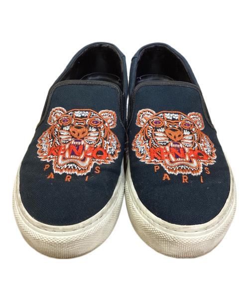 KENZO（ケンゾー）KENZO (ケンゾー) スリッポン ブラック サイズ:23cmの古着・服飾アイテム