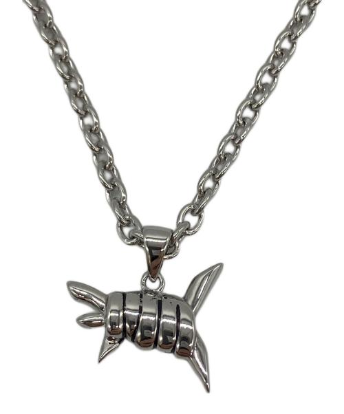 HUF（ハフ）HUF (ハフ) barbed necklace シルバーの古着・服飾アイテム