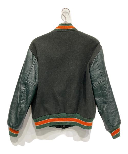 butwin（バトウィン）butwin (バトウィン) スタジャン グリーン サイズ:42の古着・服飾アイテム