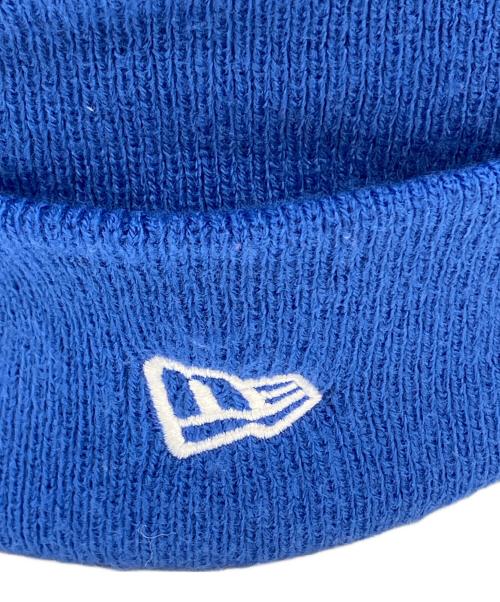 SUPREME（シュプリーム）SUPREME (シュプリーム) New Era (ニューエラ) ニット帽 ブルーの古着・服飾アイテム