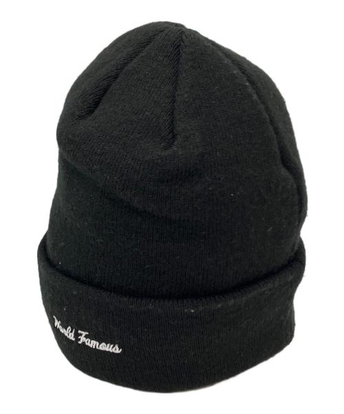 SUPREME（シュプリーム）SUPREME (シュプリーム) New Era (ニューエラ) ニット帽 ブラック×ホワイトの古着・服飾アイテム