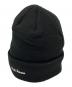 SUPREME (シュプリーム) New Era (ニューエラ) ニット帽 ブラック×ホワイト：9000円