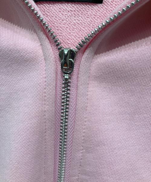 SUPPLIER（サプライヤー）SUPPLIER (サプライヤー) ジップパーカー ピンクベージュ サイズ:Mの古着・服飾アイテム